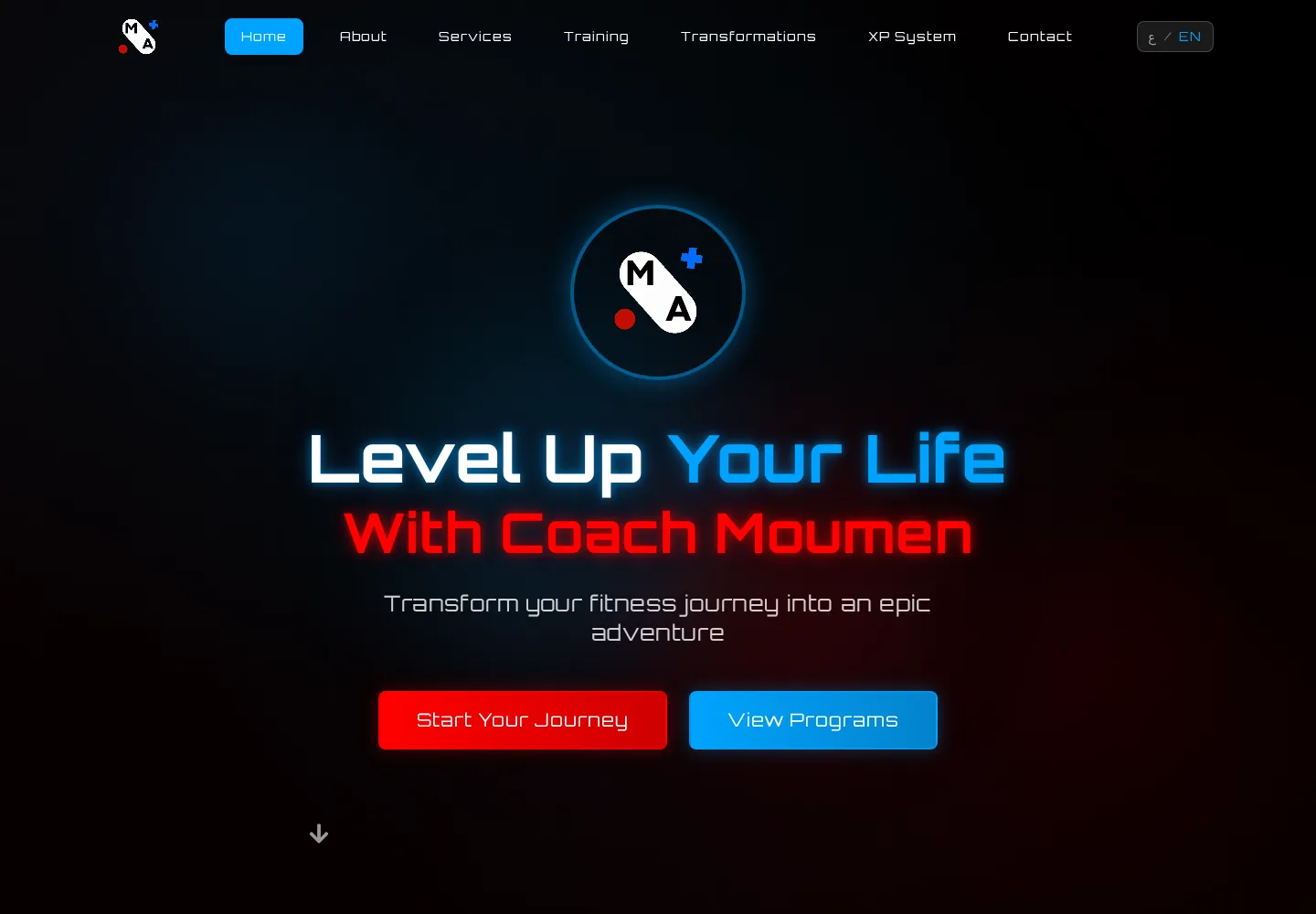 MA FITNESS — تجربة عامة متجاوبة
